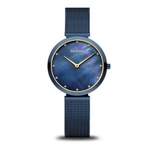 Bering Classic 18132-399 Women's 32mm Crystal Accent Blue MOP Dial Watch